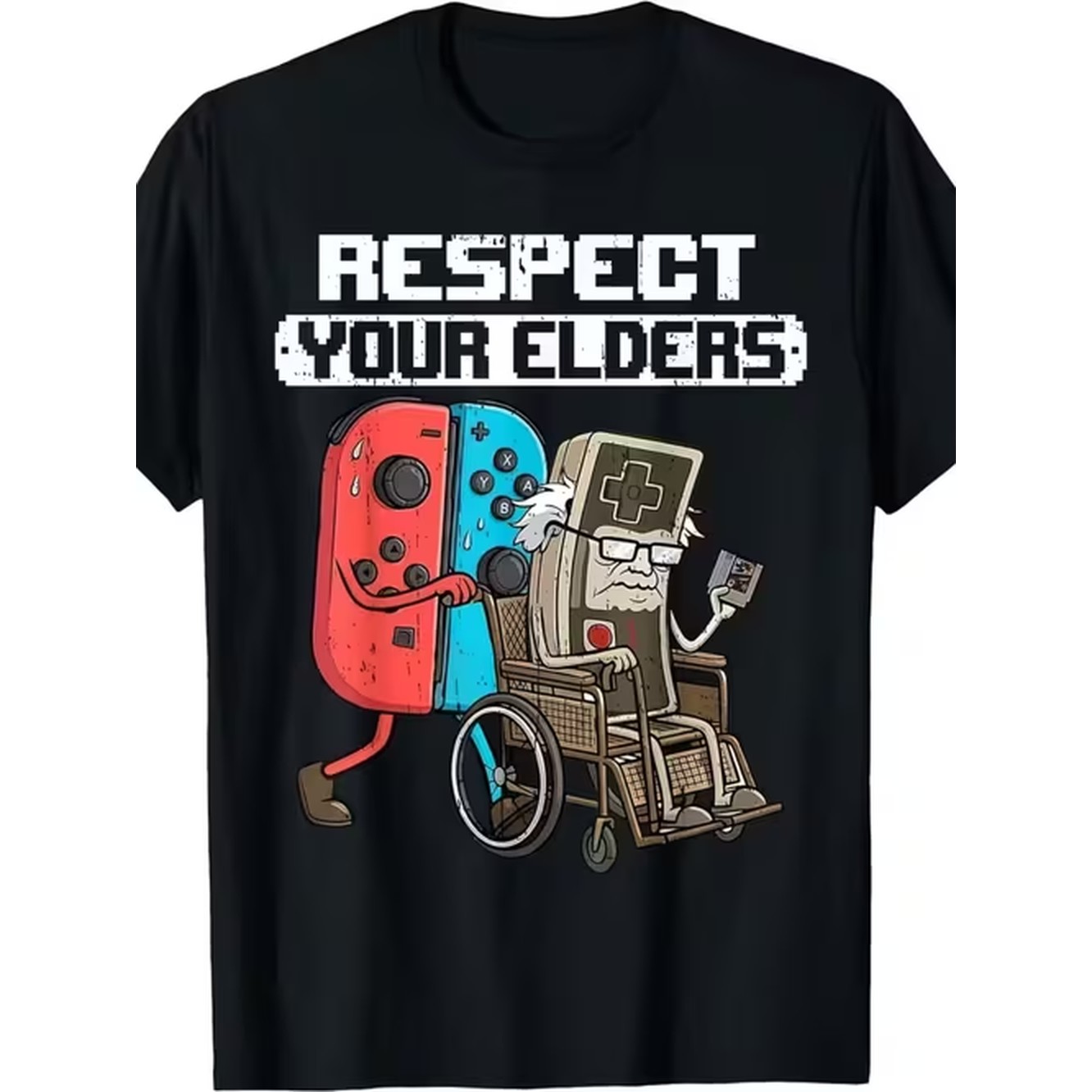 Retro Gaming T Shirt - T-shirt à motif pour homme, thème