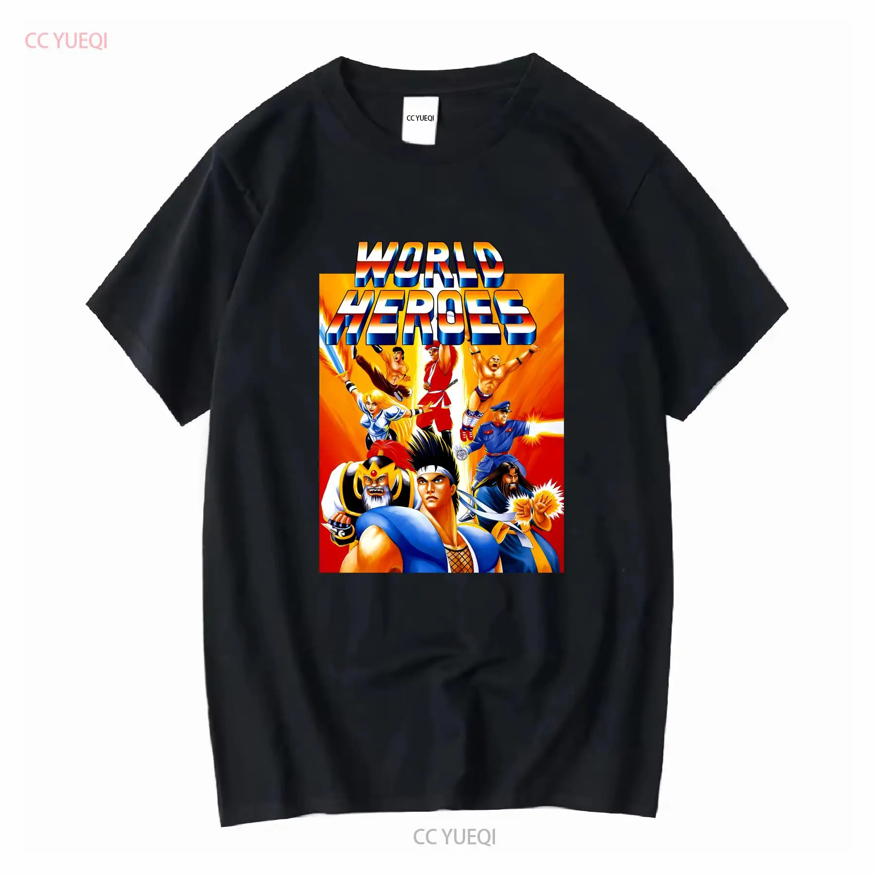 Retro Gaming T Shirt - Héros du monde classique NEO GEO
