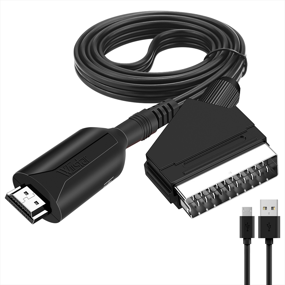 Convertisseur de câble compati - Scart To Hdmi avis et prix