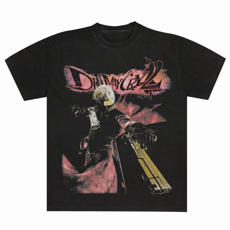 T-shirt Devil May Cry 2 Dante, - Retro Gaming T Shirt avis et prix