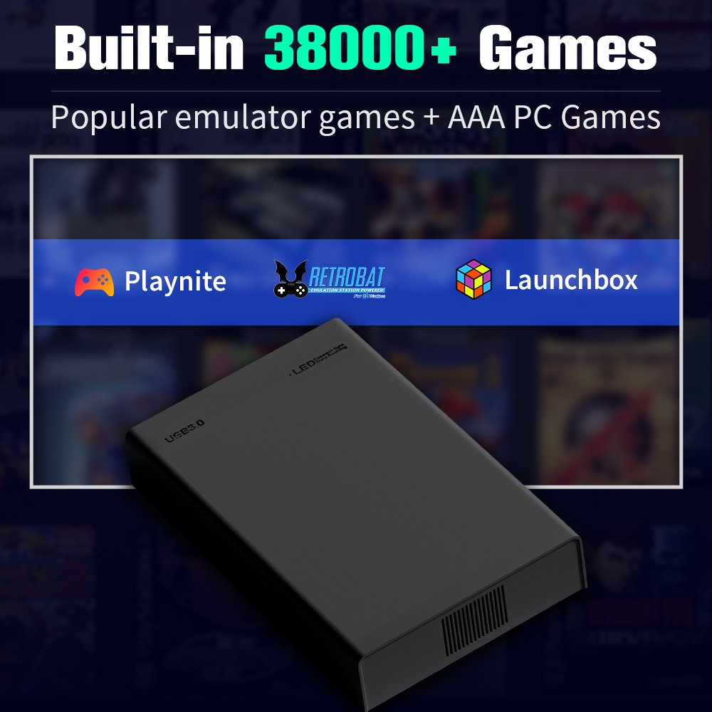 Disque dur de jeu de 500G avec - Retro Gaming N64 avis et prix