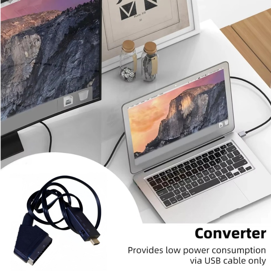 Convertisseur HDMI vers SCART  - Scart To Hdmi avis et prix