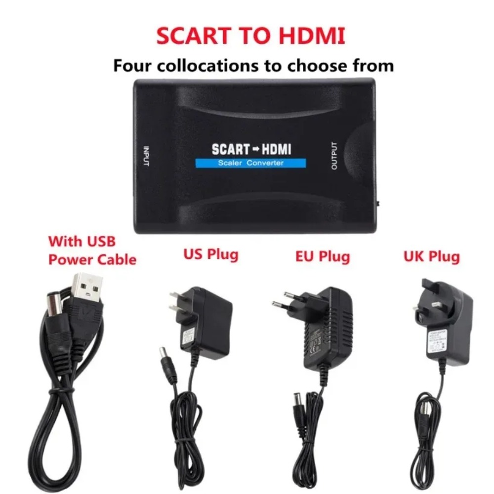 BGGQGG – adaptateur convertiss - Scart To Hdmi avis et prix