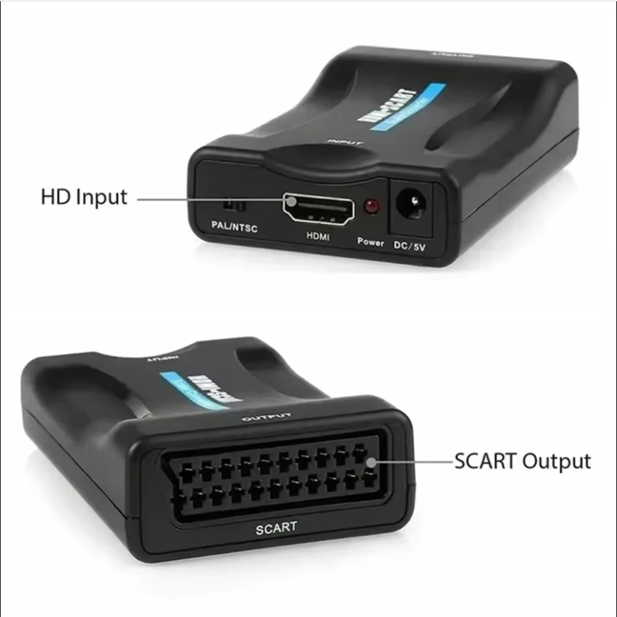 Convertisseur HDMI 1080P compa - Scart To Hdmi avis et prix