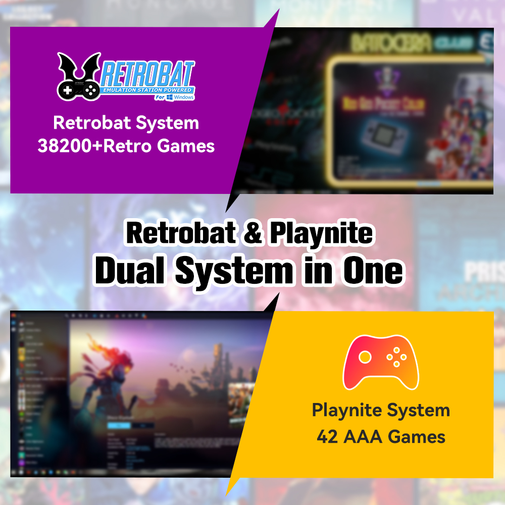Retrobat & Playnite Console de - Retro Gaming Kiosk avis et prix